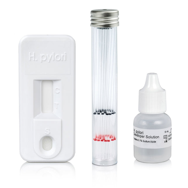 H. Pylori Test Kit McKesson H. Pylori 25 Tests CLIA Waived Sample Dependent