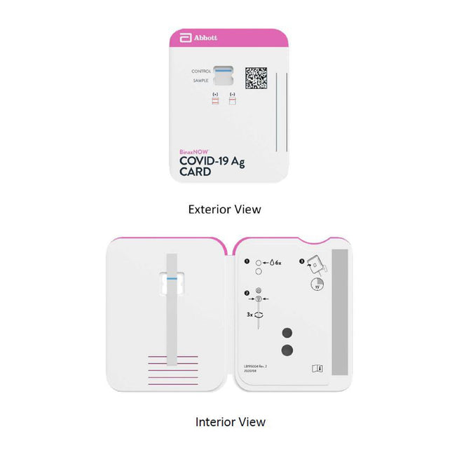 Respiratory Test Kit BinaxNOW™ Professional Use COVID-19 Ag 40 Tests