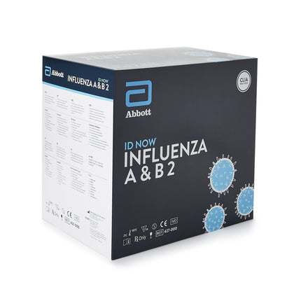 Respiratory Test Kit ID NOW™ Influenza A + B 2.0 24 Tests CLIA Waived