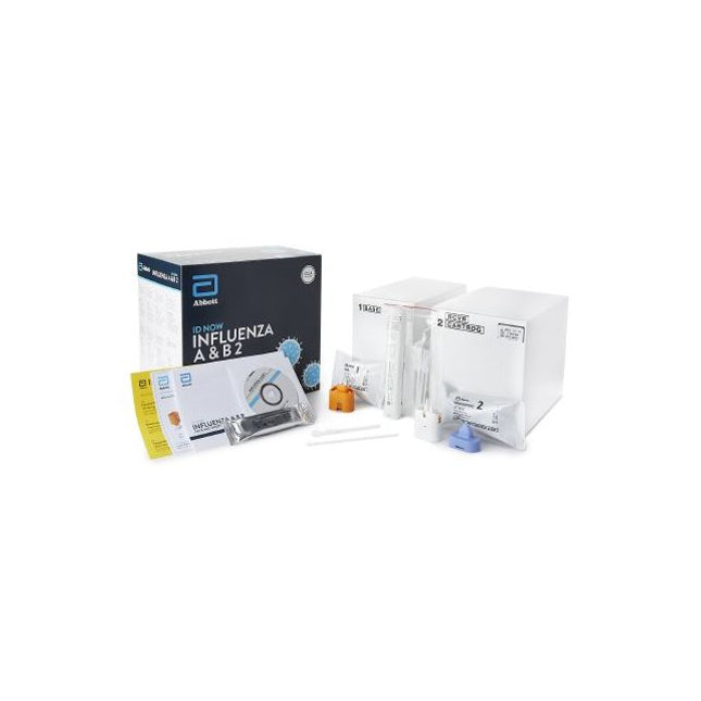 Respiratory Test Kit ID NOW™ Influenza A + B 2.0 Influenza A + B 24 Tests per Kit CLIA Waived